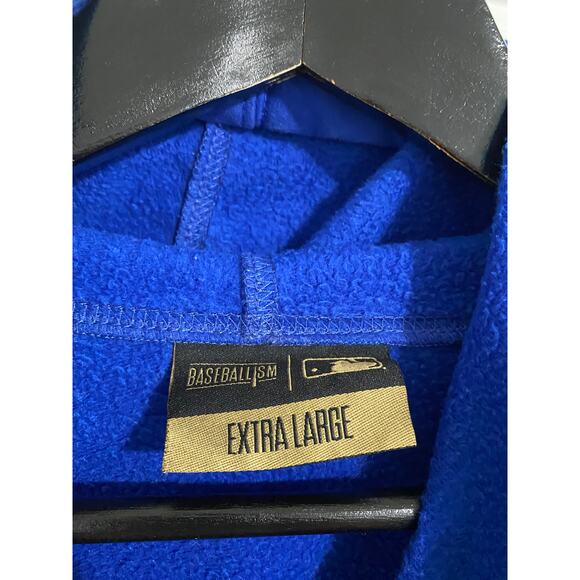Chicago Cubs Blue Baseballism Hoodie Sweatshirt Size XL - Picture 6 of 8